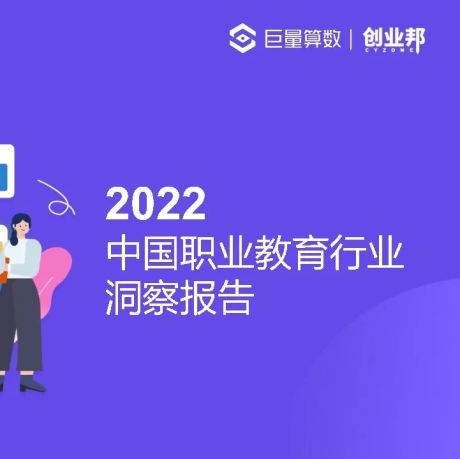2022中国职业教育行业洞察报告