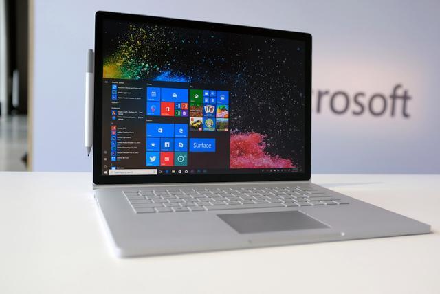 微软推新surfacebook2用上英特尔最新一代处理器