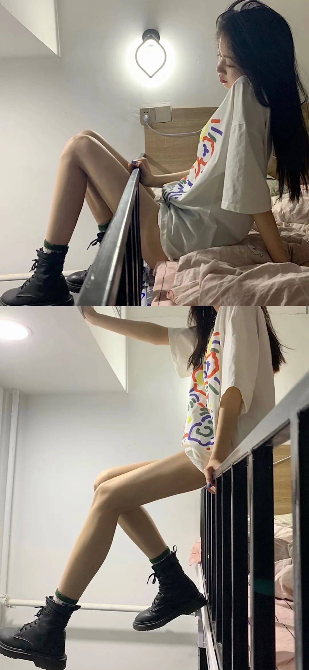 壁纸渣男力捧美腿女神