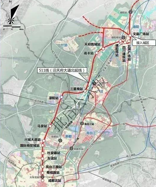 成都s3号线线路图图片