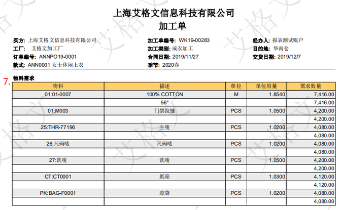 新知达人, 【报表工具系列】加工合同(单张)标准打印格式全新发布!