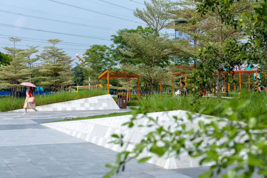 lab d h 实践 | tetris 广场_博科景观设计-商业新知