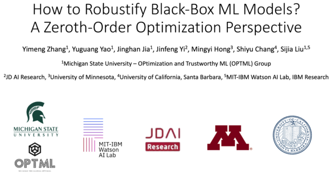 新知达人, ICLR 2022 Spotlight | MSU联合MIT-IBM提出首个黑箱防御框架