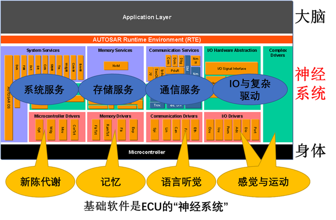 系統,相對應地,控制器硬件可以理解為身體,而應用軟件可以理解為大