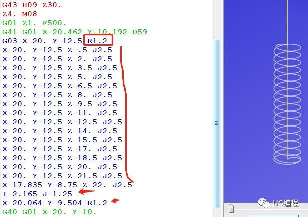 ug後處理簡化銑圓,銑圓弧,銑螺紋nc代碼_cnc數控編程-商業新知