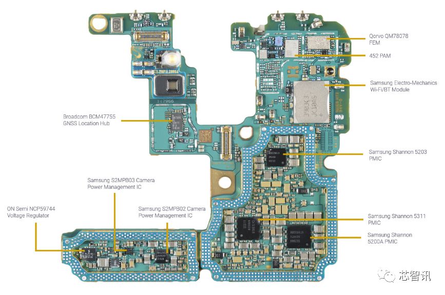 三星s20主板图图片