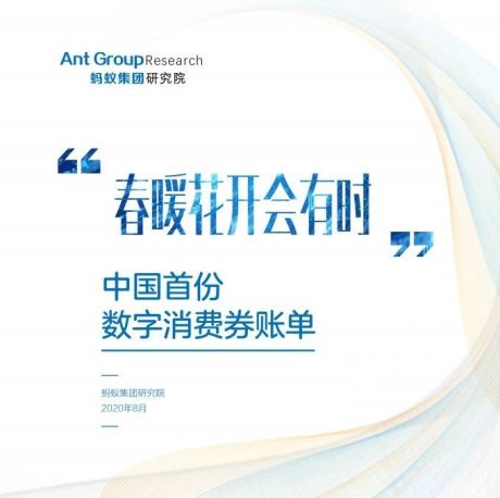 中国首份数字消费券账单-蚂蚁集团研究院