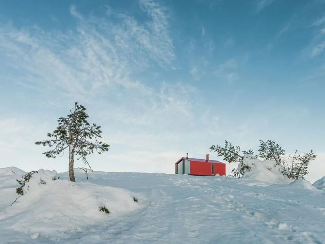 新知达人, 设计灵感丨5个深藏在雪山里的建筑
