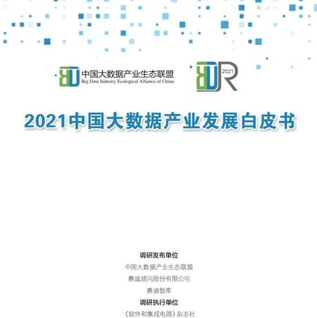 2021中国大数据产业发展白皮书