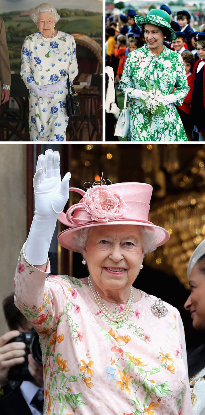 fws设计, 时尚风格跨越世纪,"彩虹女王" 伊丽莎白永远优雅可爱!