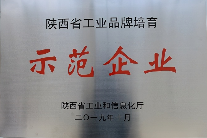 新知达人, 西安研究院荣获第六批“陕西省工业品牌培育示范企业”称号