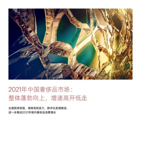 2021年中国奢侈品市场报告