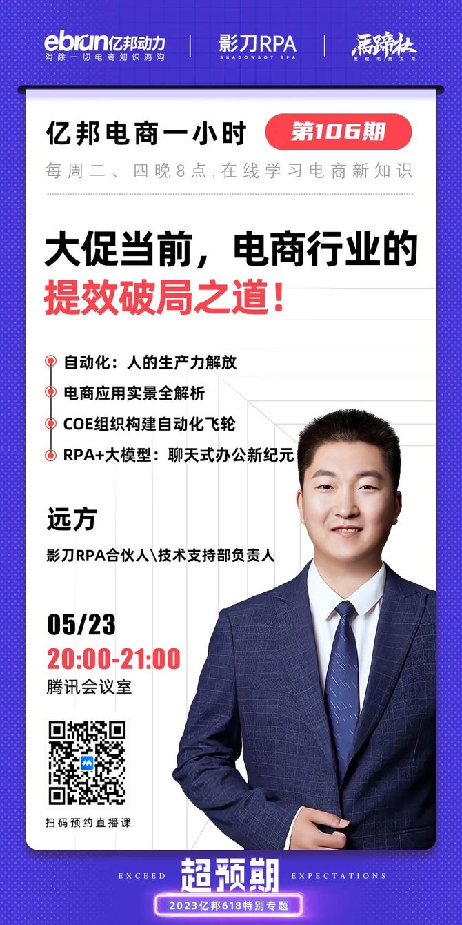 新知达人, 大促当前,电商行业的提效破局之道 | 电商1小时