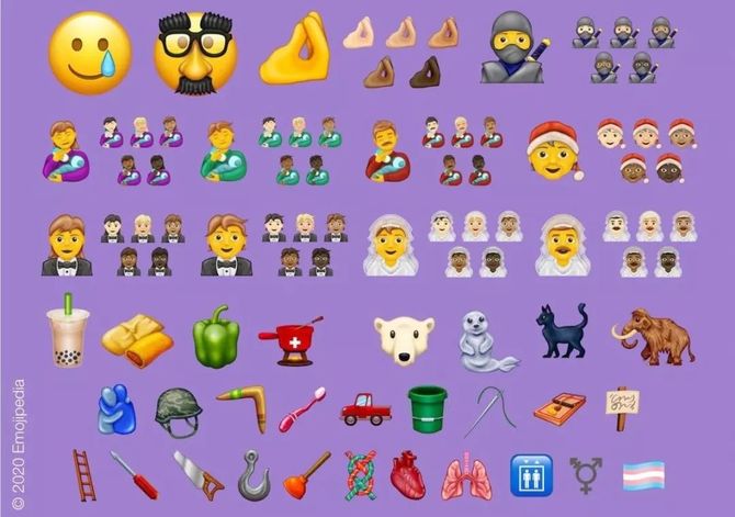 新知達人, emoji發佈2022-2023年新表情!這設計