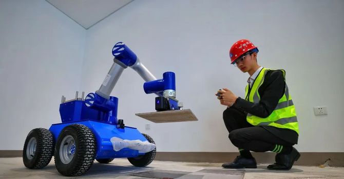 建筑机器人跑步进场北京超1500项工程创建智慧工地