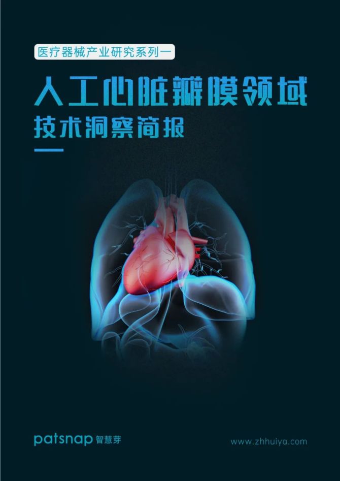 新知达人, 医疗器械产业研究系列一人工心脏瓣膜领域技术洞察简报