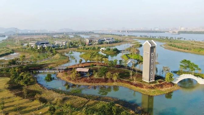 翠亨國家溼地公園 圖源:南朗發佈7大健康醫療機構環繞!