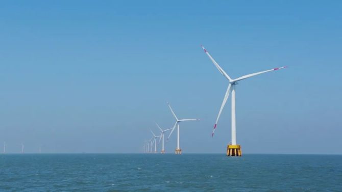 新知达人, 重磅！江苏如东建成亚洲最大海上风电群，打造“海上三峡”