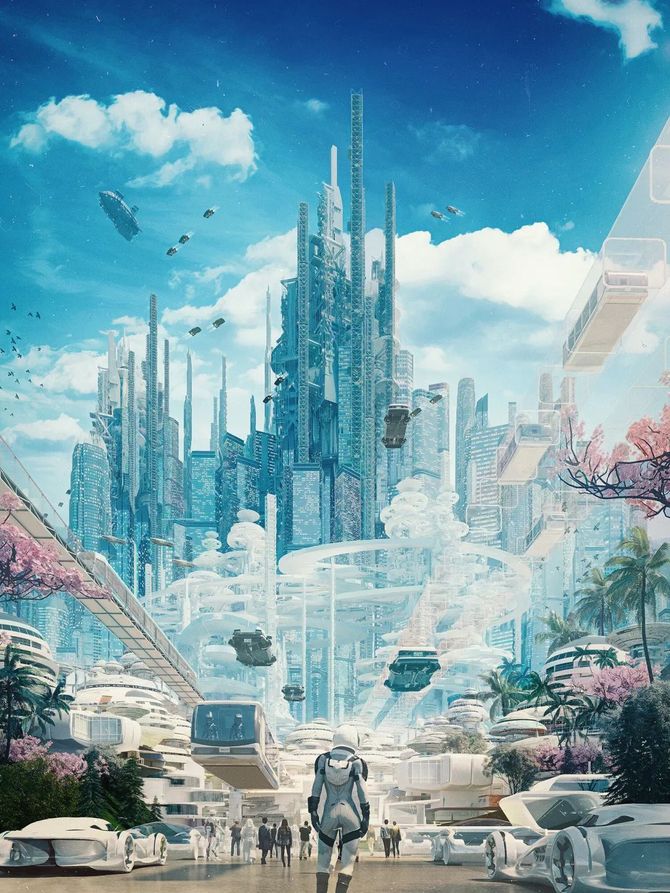 元宇宙也许就这样以色列3d大牛创造的未来世界超壮丽震撼