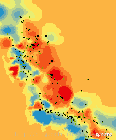 Arcgis Desktop 热力图 实现方法比较 Gis前沿 商业新知