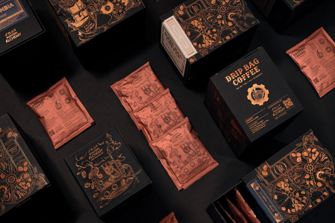 小象智合, 咖啡包装丨内卷天花板的包装设计