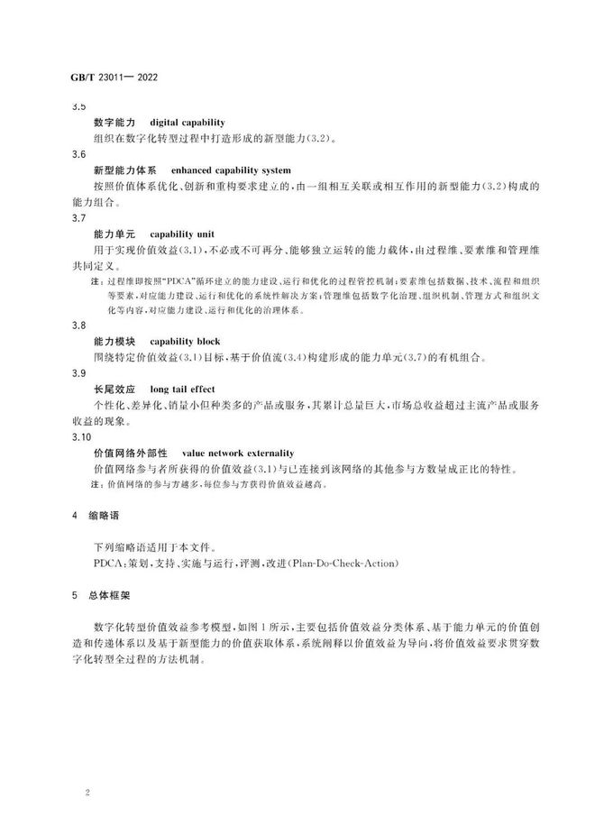 CDO研习社, 首个数字化转型国家标准GB/T 23011-2022《信息化和工业化融合 数字化转型 价值效益参考模型》正式发布