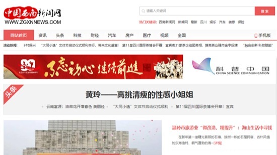 中国西南新闻网  带您用不同的视角看新闻