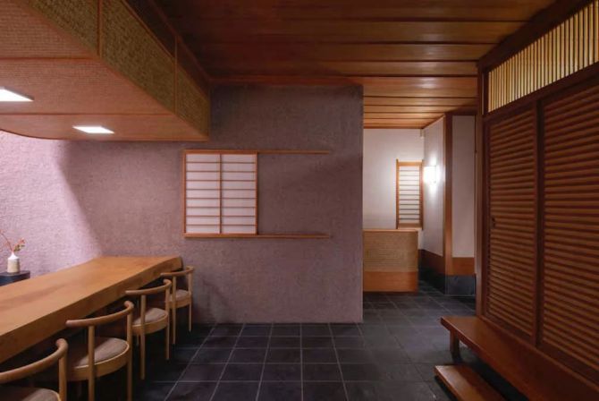 新知达人, 百年老字号料理店的传承，日式餐厅设计