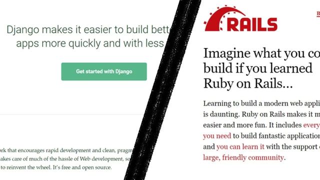 Ruby On Rails还是Django？做网站开发应该学习哪一个
