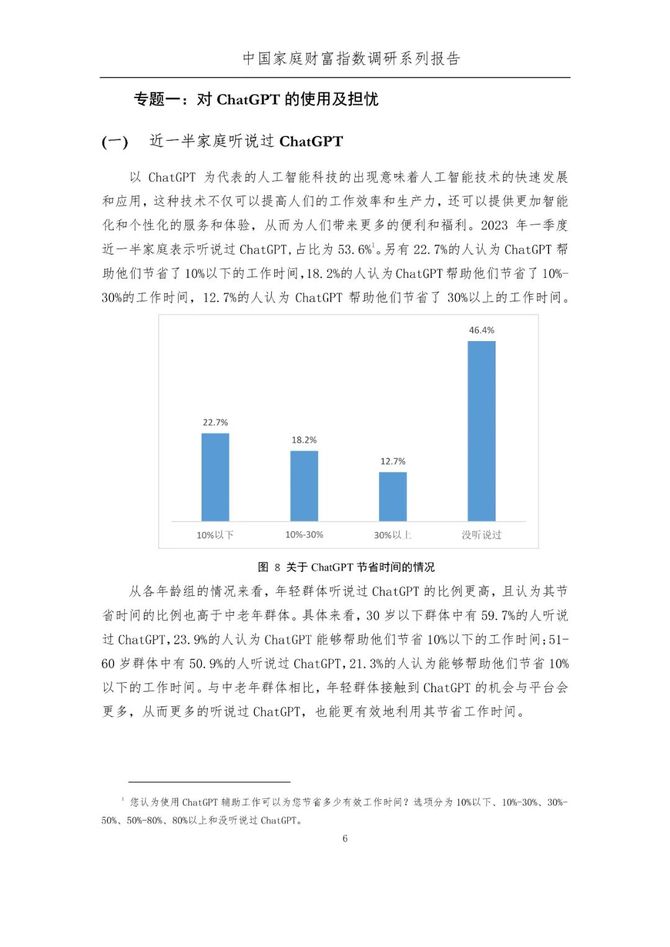 新知达人, 中国家庭财富变动趋势（2023年1季度）