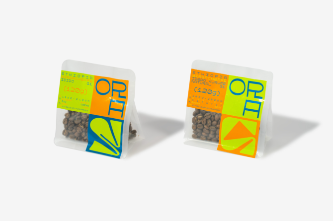 新知达人, 年轻咖啡软欧包品牌形象系列包装设计