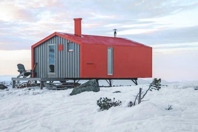 新知达人, 设计灵感丨5个深藏在雪山里的建筑