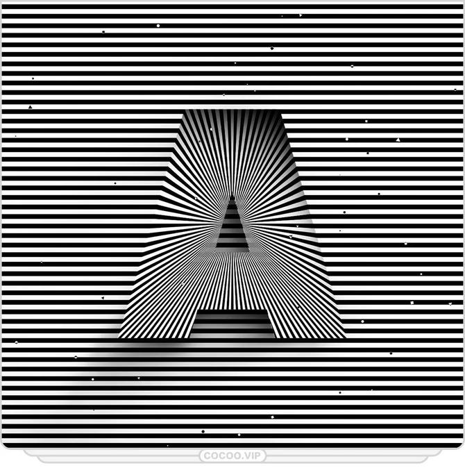 有线条的构图不呆板!可以尝试!_平面设计-商业新知