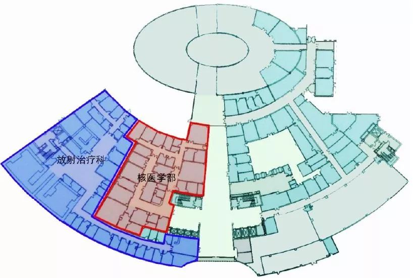 新知达人, 中国核医学发祥地——西京医院医技科室的布局方式及流线