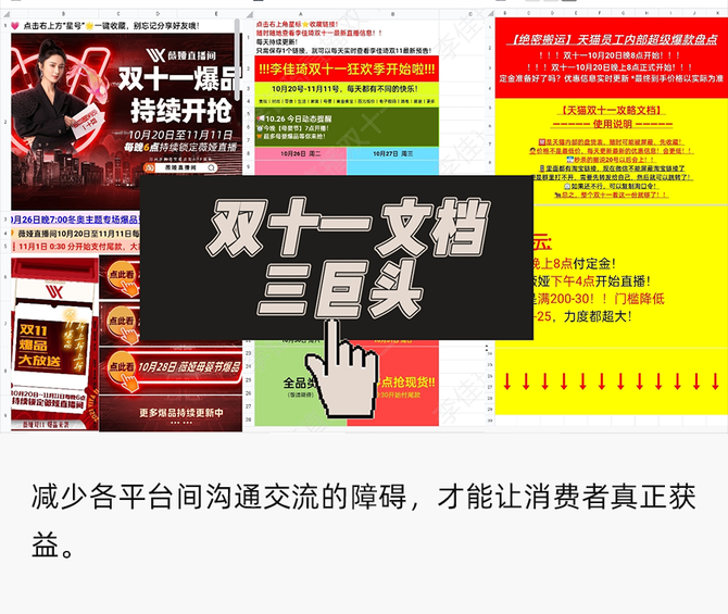 新知达人, 互联互通后首个双11,三张淘宝Excel表为何刷屏微信?