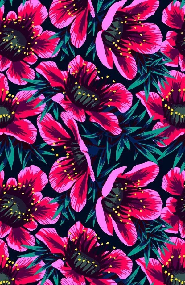 新知达人, 2024春夏流行趋势灵感:手绘花卉图案抢镜