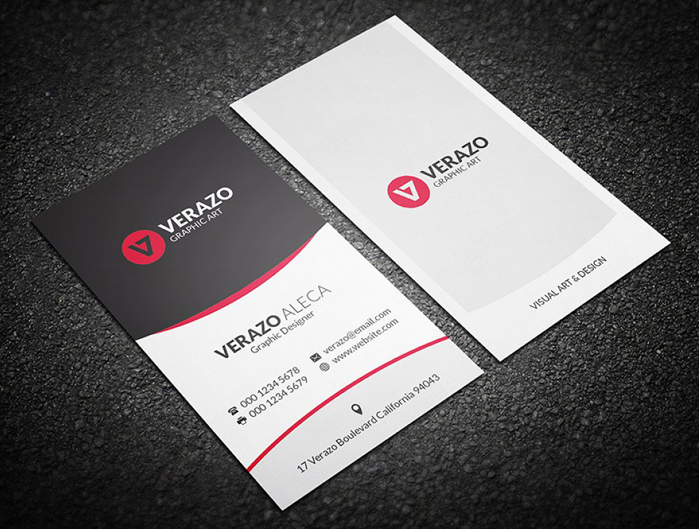 商务名片设计简约风