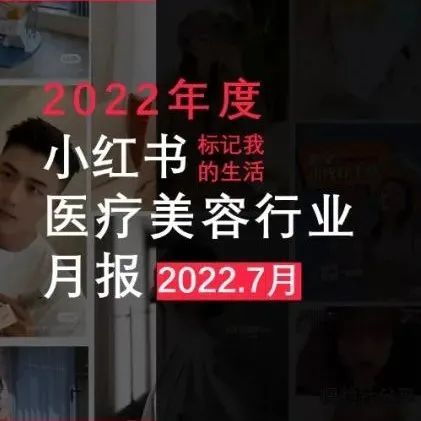 小红书2022年医疗美容行业7月月报