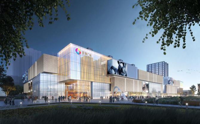 徐州前周窝项目——元气活力生活体验中心位于盐城未来城市核心区域