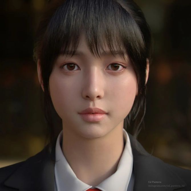 每当看见这些cg美女作品就重拾创作激情