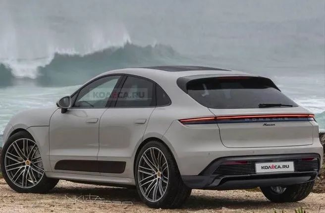 保时捷纯电版suv新款macan亮相