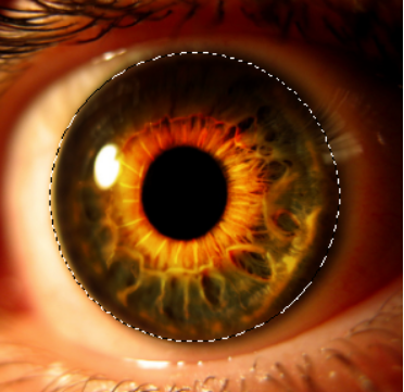 愚人节ps一只吓人的眼睛玩