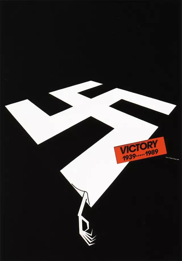 福田繁雄的反战海报设计没有人为了战争而生