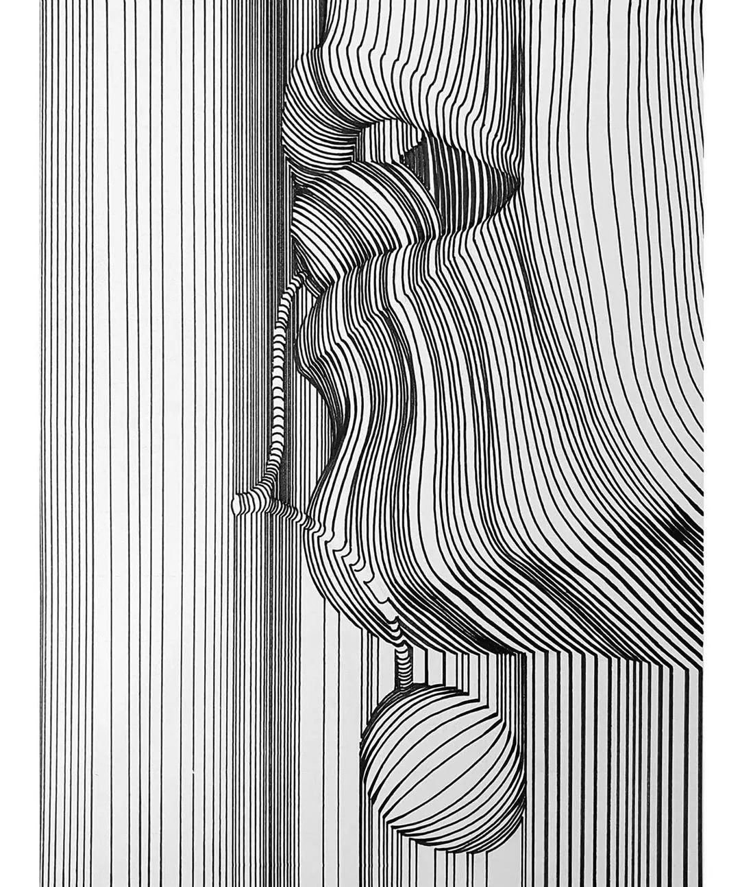 最简单的线条勾勒最性感的画