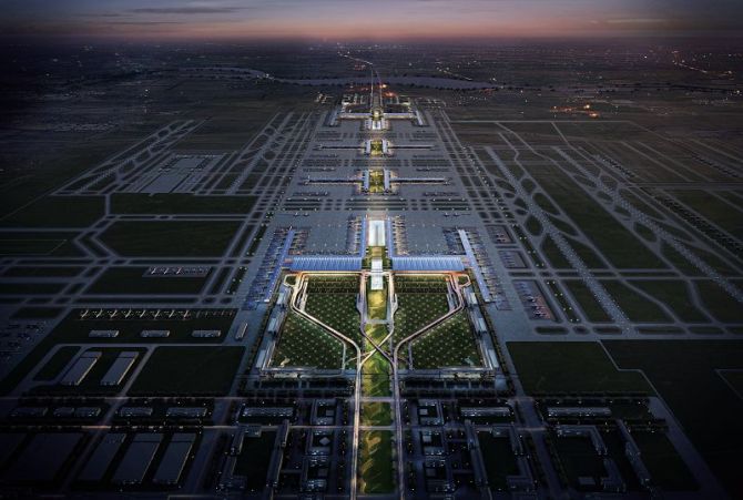 新知达人, 那些「落选」的北京大兴机场方案，也太太太神奇了