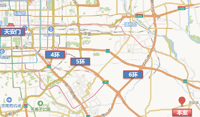 图:通州区养老院区位图通州区养老院位于北京城东南6环外的漷县镇