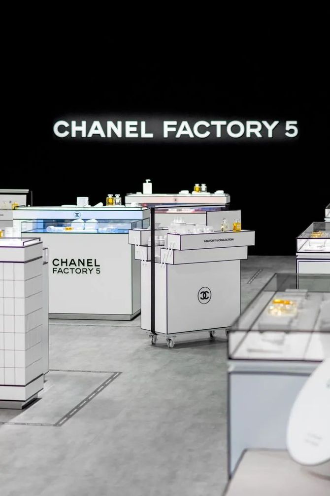 875期香奈儿chanelfactory5快闪店设计庆祝chaneln5百年诞辰