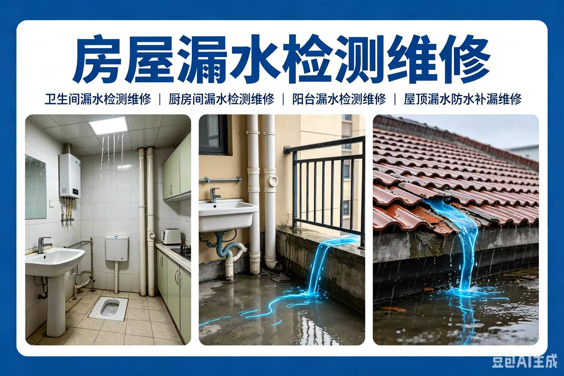 汕尾漏水检测正规公司盘点(2026新)本地优选防水补漏师傅