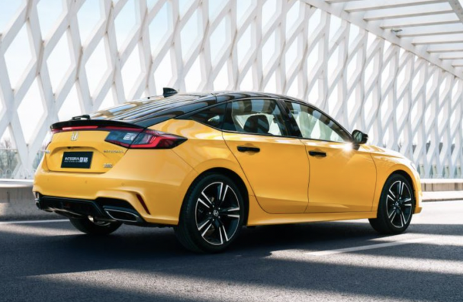 号称最潮本田型格五门轿跑来袭广本把两厢车玩明白了