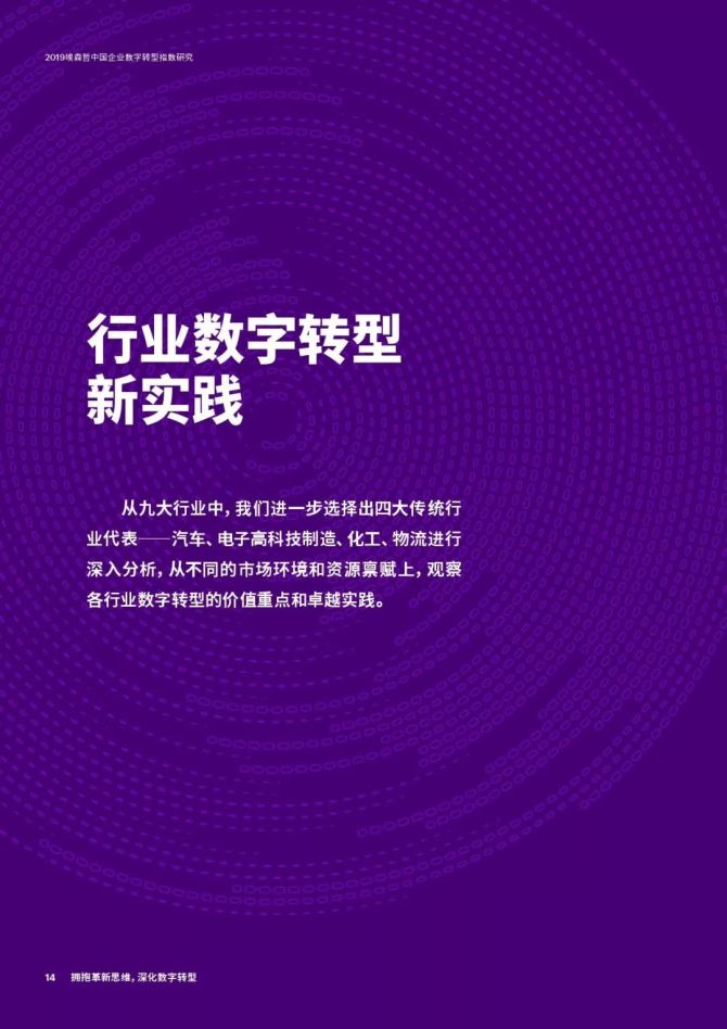 新知达人, 2019中国企业数字转型指数研究